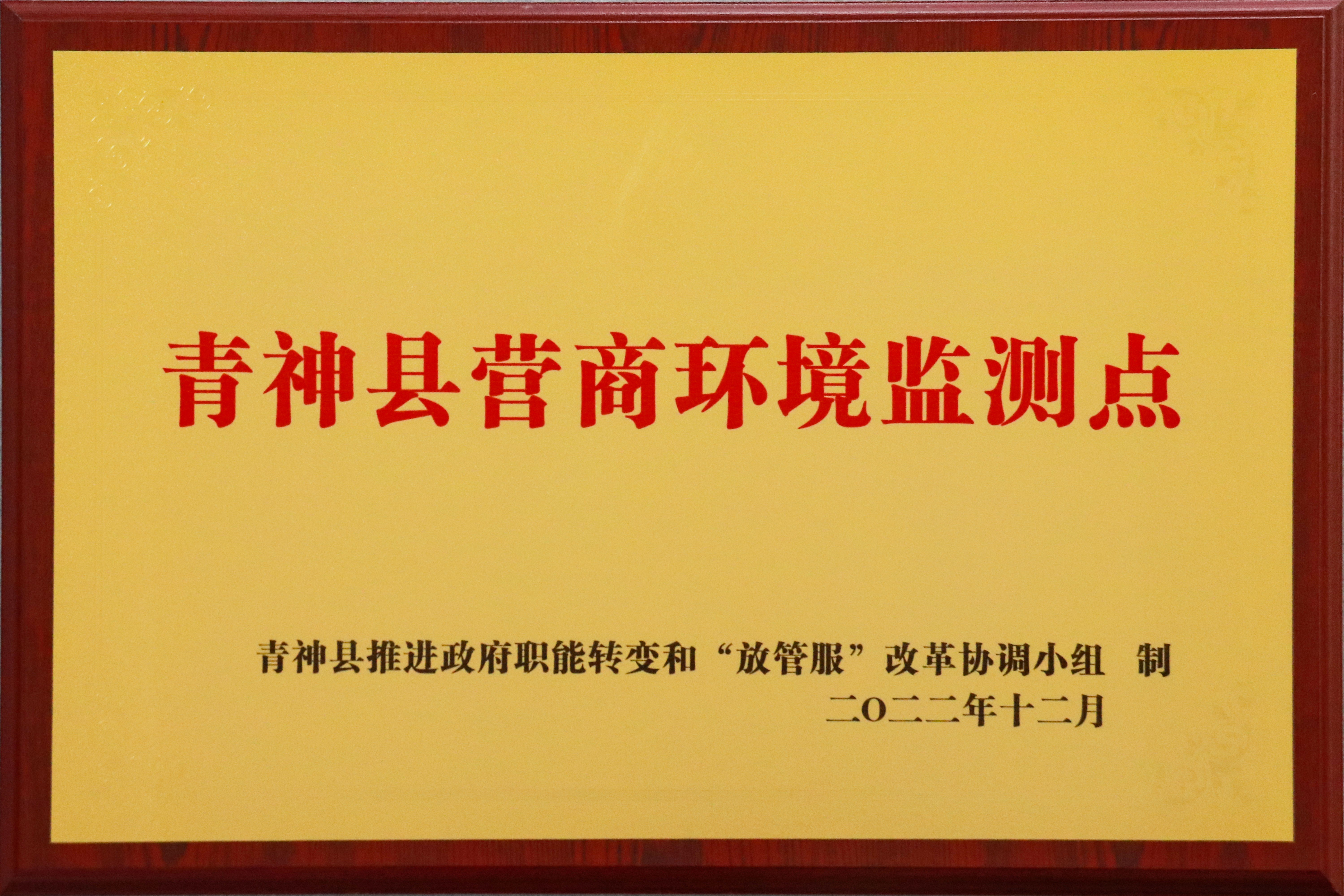 青神縣營商環(huán)境檢測點